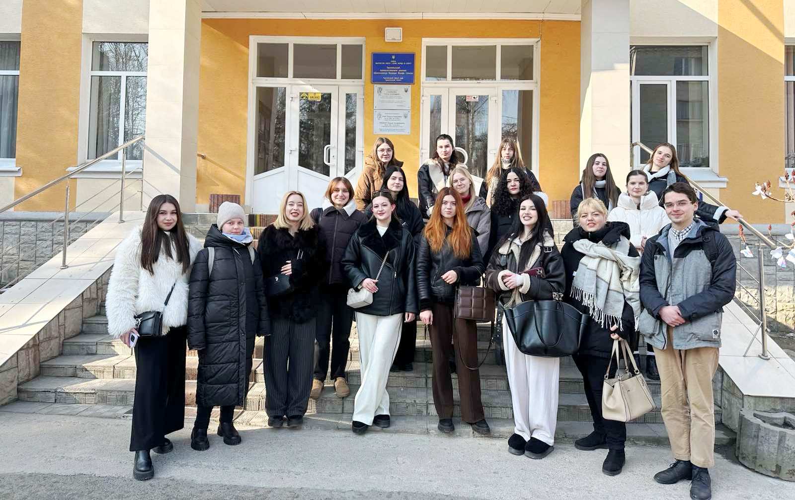 Студенти групи СОУМА-32 разом з викладачем Вишневською Г. В.  відвідали школу-колегіум Патріарха Йосифа Сліпого